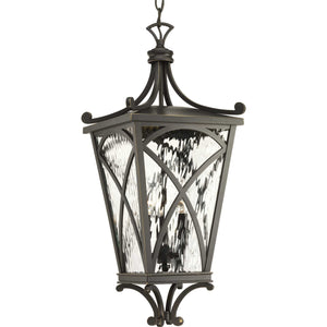 Progress Lighting - P6542-108 - Three Light Hanging Lantern - Cadence - Oil Rubbed Bronze