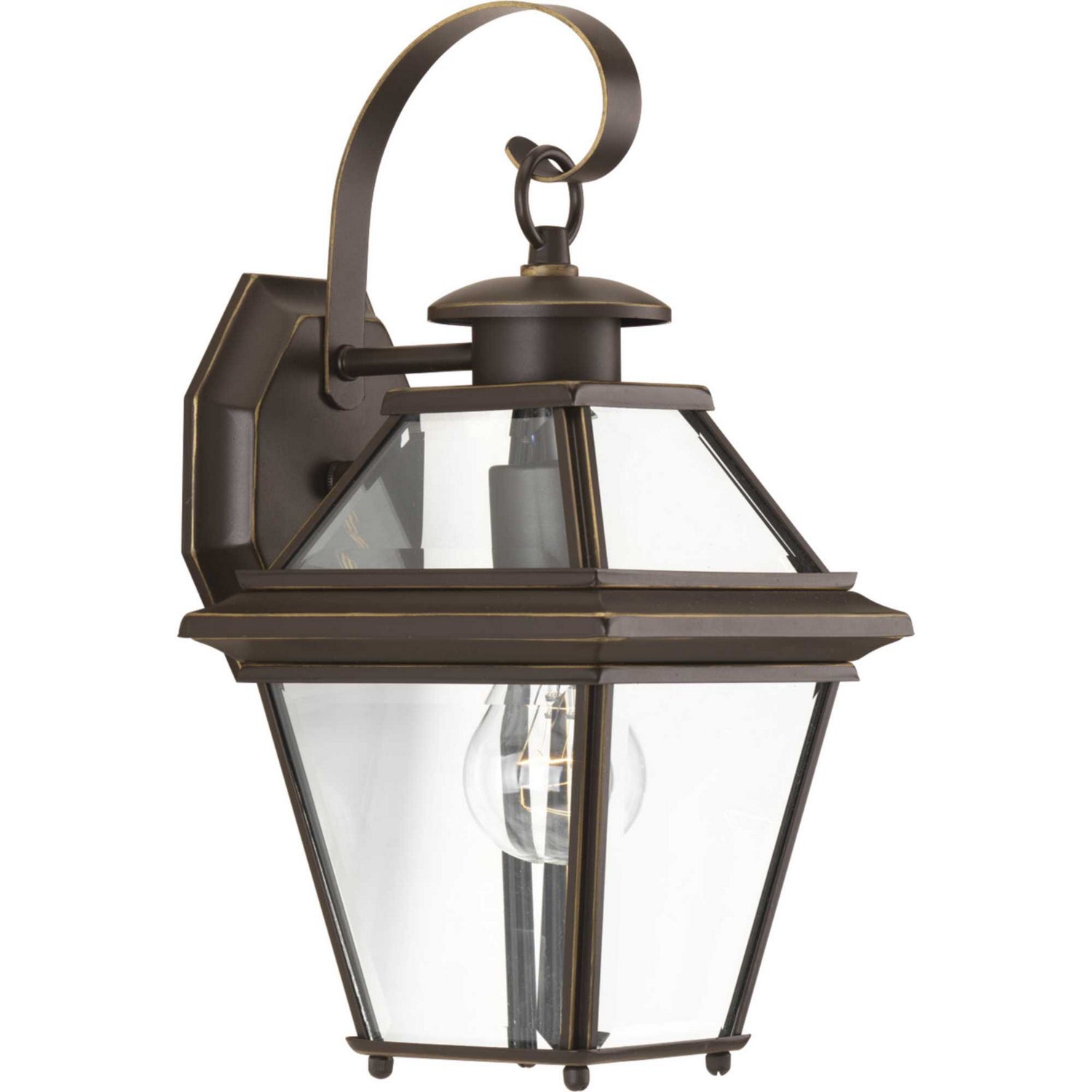 Progress Lighting - P6615-20 - One Light Wall Lantern - Burlington - Antique Bronze