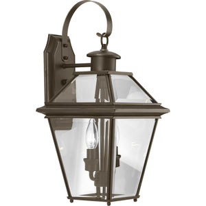 Progress Lighting - P6616-20 - Two Light Wall Lantern - Burlington - Antique Bronze