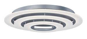 ET2 - E22667-11MS - LED Flush Mount - Saturn II LED - Matte Silver