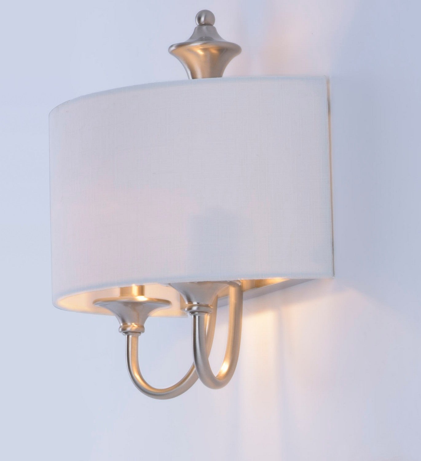 Maxim - 10012WLSN - One Light Wall Sconce - Bongo - Satin Nickel