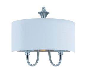 Maxim - 10012WLSN - One Light Wall Sconce - Bongo - Satin Nickel