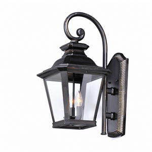 Maxim - 1137CLBZ - Three Light Outdoor Wall Lantern - Knoxville - Bronze