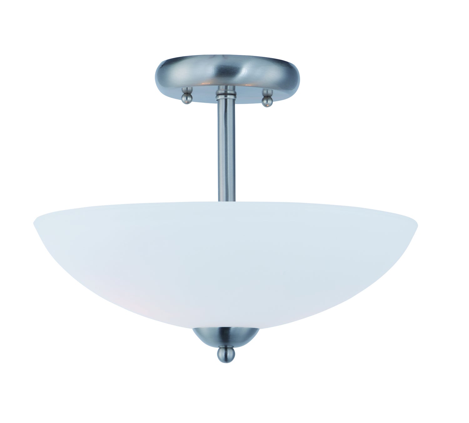 Maxim - 21653SWSN - Two Light Semi-Flush Mount - Taylor - Satin Nickel