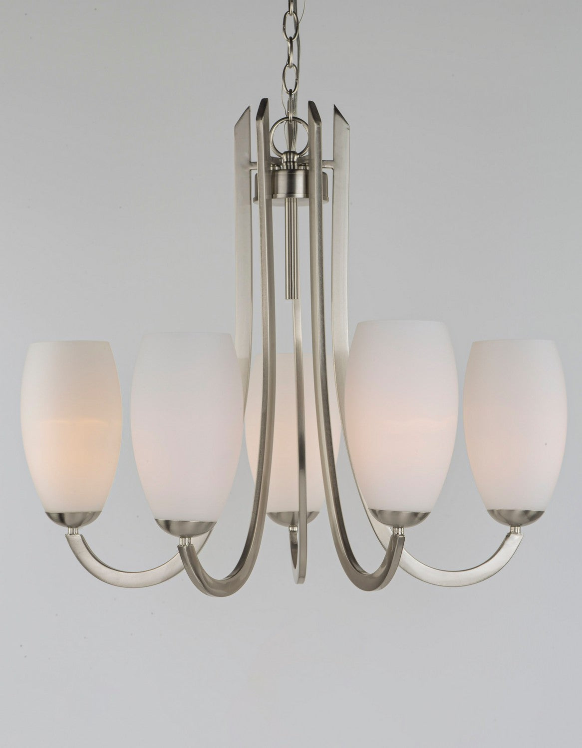 Maxim - 21655SWSN - Five Light Chandelier - Taylor - Satin Nickel