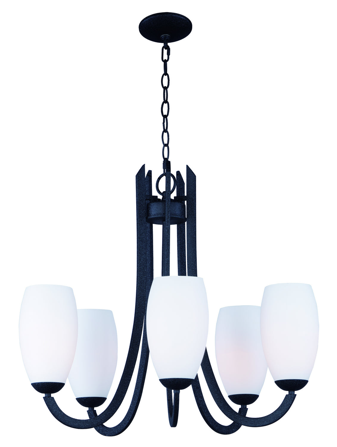 Maxim - 21655SWTXB - Five Light Chandelier - Taylor - Textured Black