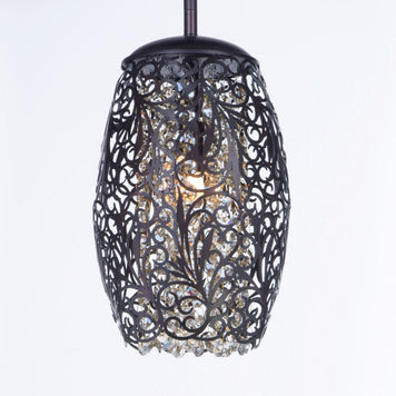 Maxim - 24153CGOI - One Light Mini Pendant - Arabesque - Oil Rubbed Bronze