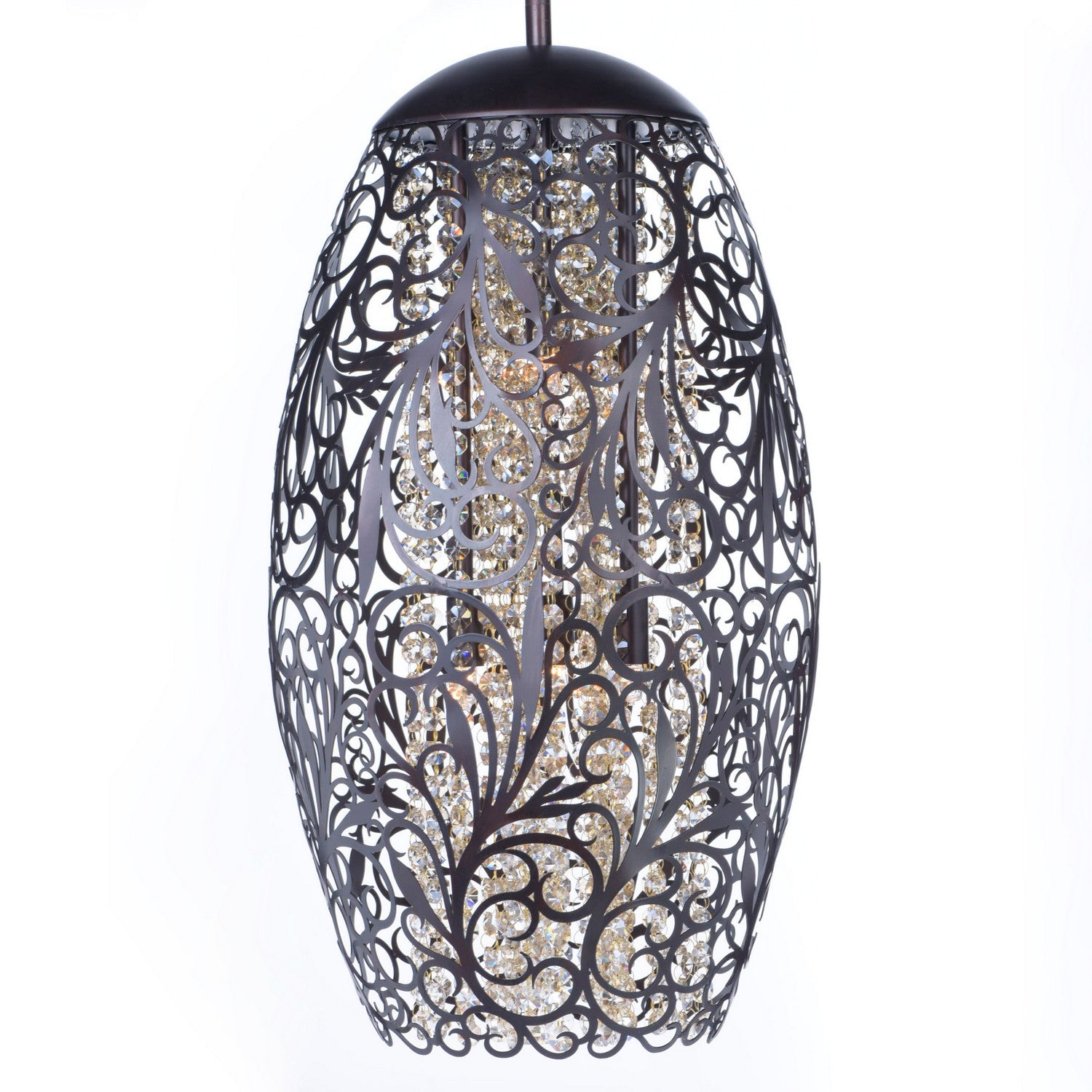 Maxim - 24153CGOI - One Light Mini Pendant - Arabesque - Oil Rubbed Bronze