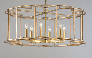 Maxim - 24735BZF - Six Light Chandelier - Helix - Bronze Fusion