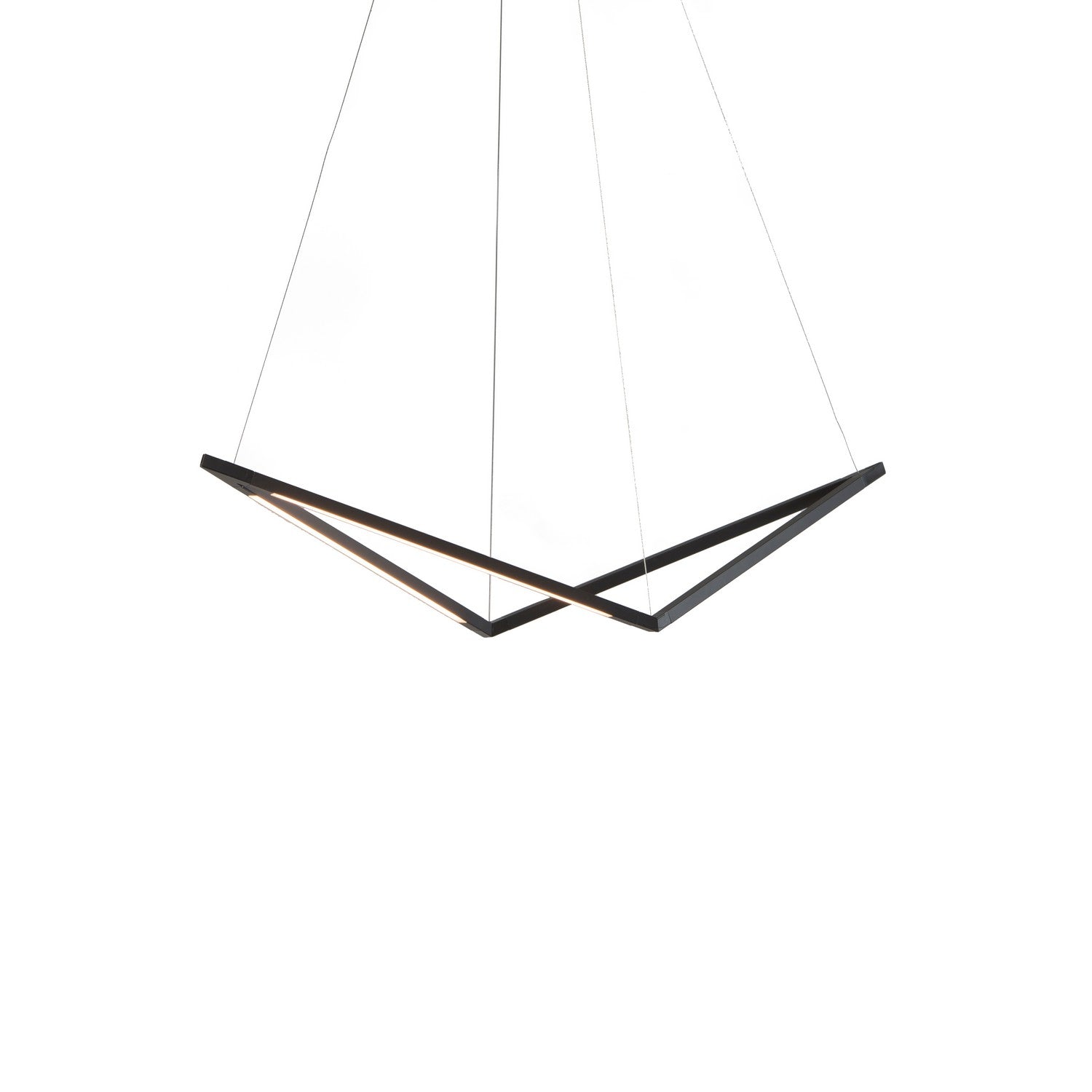 Koncept - ZBP-16-B-SW-MTB-CNP - LED Pendant - Z-Bar Pendant - Matte Black