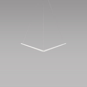 Koncept - ZBP-16-B-SW-MWT-CNP - LED Pendant - Z-Bar Pendant - Matte White