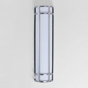 Maxim - 55575WTSN - LED Outdoor Wall Sconce - Moon Ray - Satin Nickel