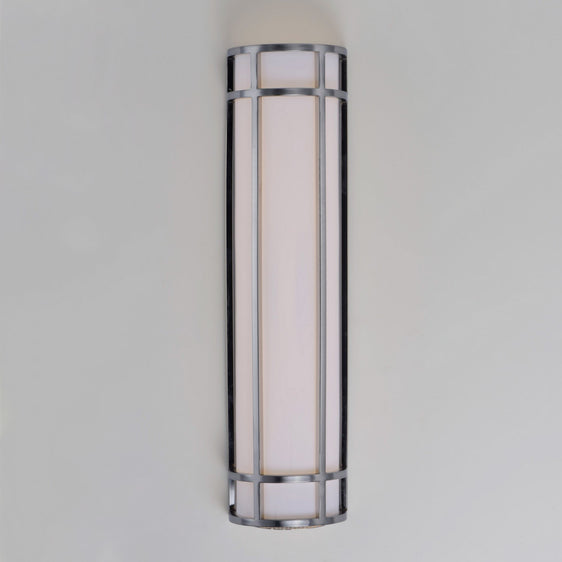 Maxim - 55575WTSN - LED Outdoor Wall Sconce - Moon Ray - Satin Nickel