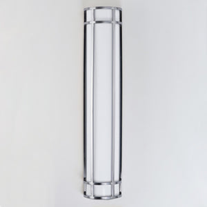 Maxim - 55577WTSN - LED Outdoor Wall Sconce - Moon Ray - Satin Nickel