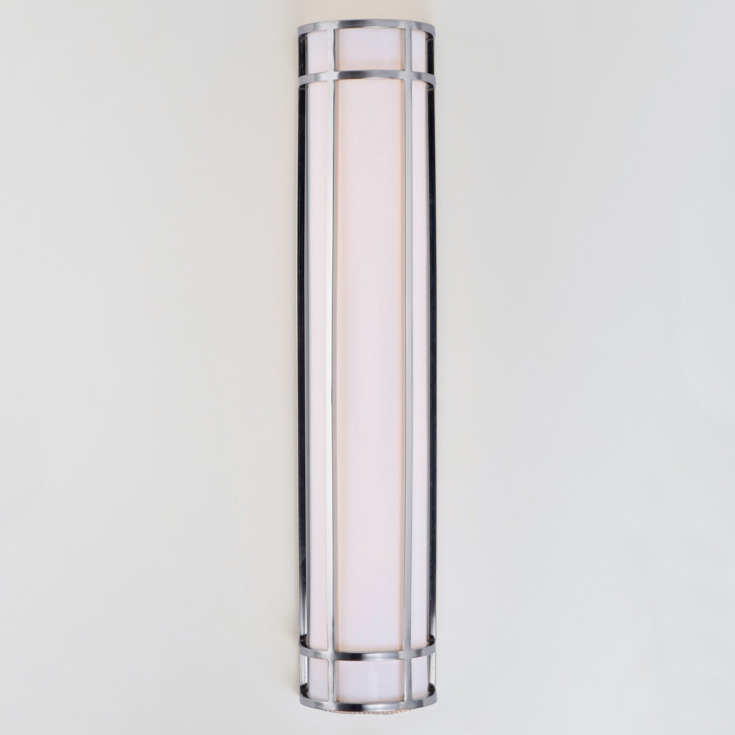 Maxim - 55577WTSN - LED Outdoor Wall Sconce - Moon Ray - Satin Nickel