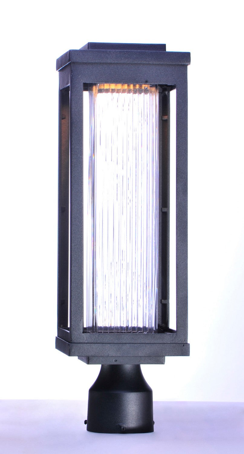 Maxim - 55900CRBK - LED Outdoor Post/Pier Mount - Salon LED - Black
