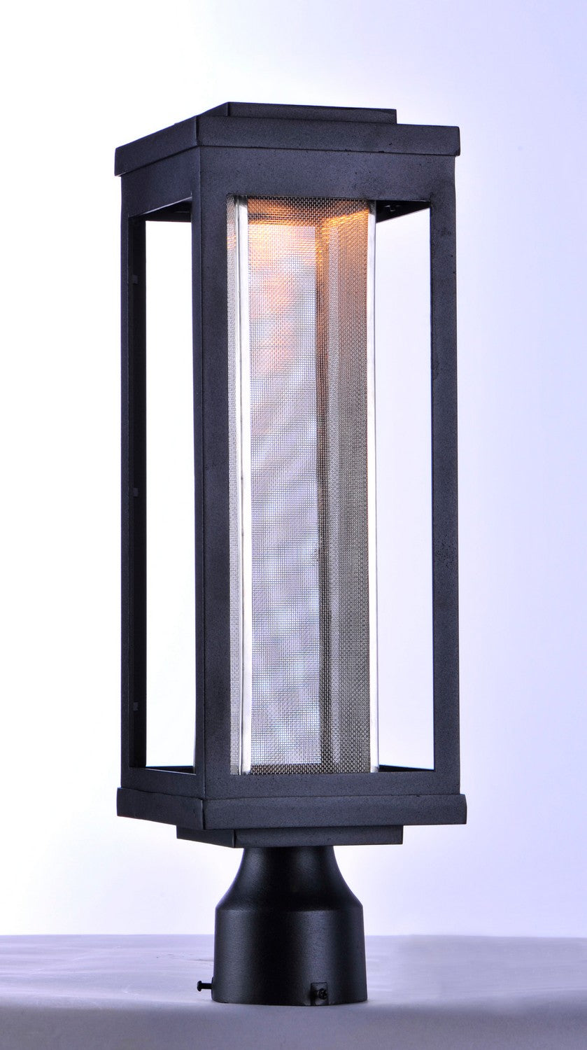 Maxim - 55900MSCBK - LED Outdoor Post/Pier Mount - Salon LED - Black