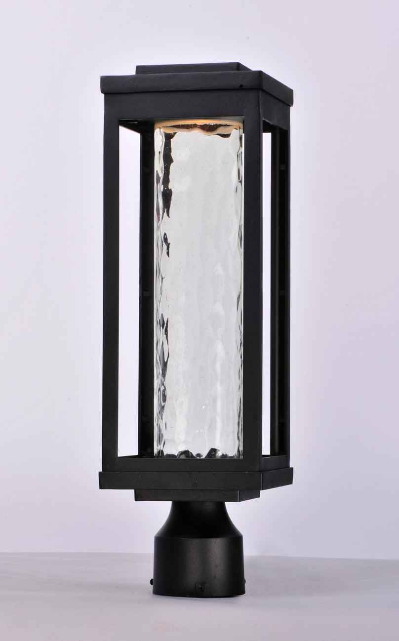 Maxim - 55900WGBK - LED Outdoor Post/Pier Mount - Salon LED - Black