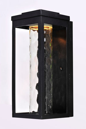 Maxim - 55904WGBK - LED Outdoor Wall Sconce - Salon LED - Black