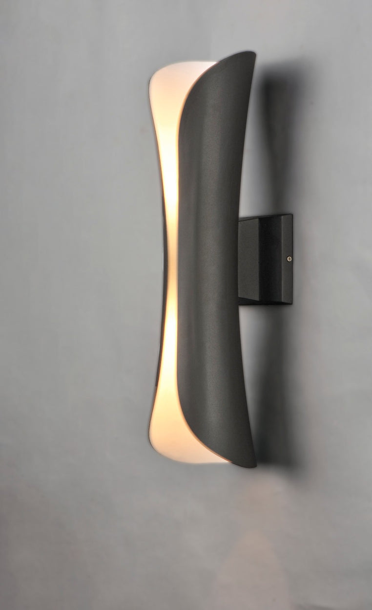 Maxim - 86146ABZ - LED Outdoor Wall Sconce - Scroll - Architectural Bronze