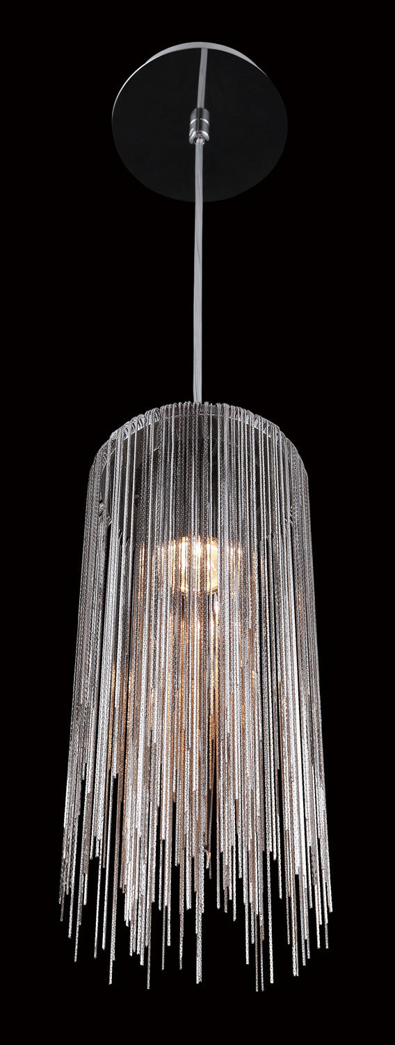 Avenue Lighting - HF1204-CH - One Light Pendant - Fountain Ave - Chrome