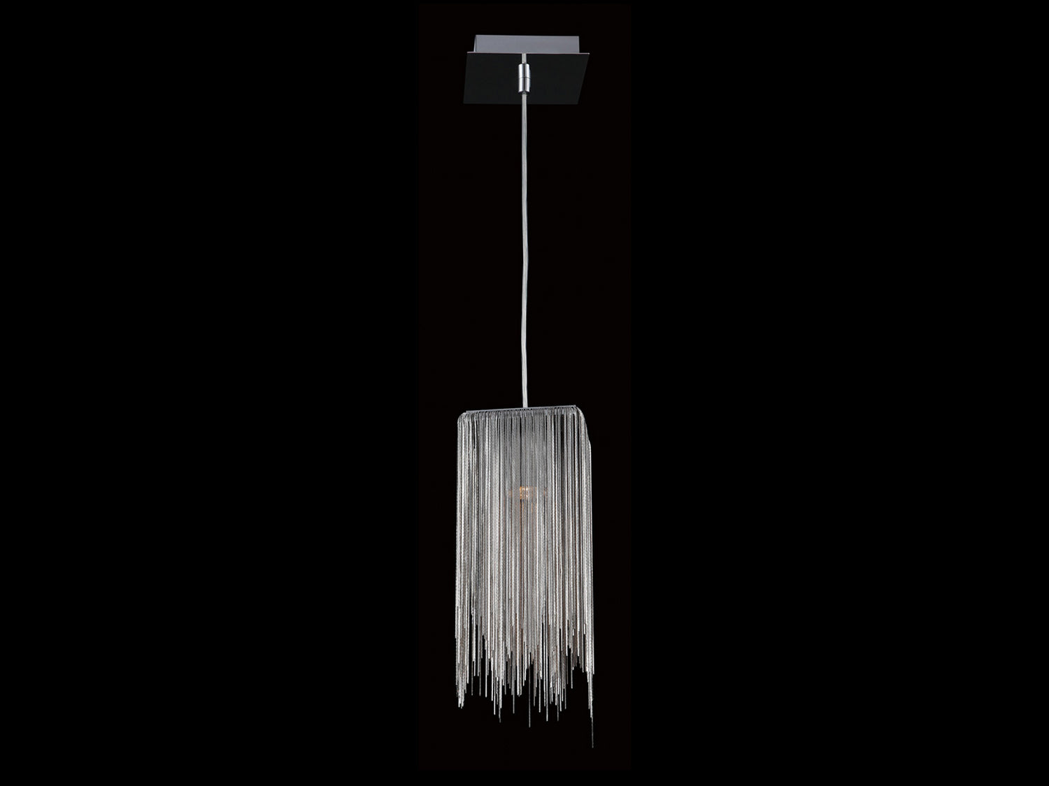 Avenue Lighting - HF1204-CH - One Light Pendant - Fountain Ave - Chrome