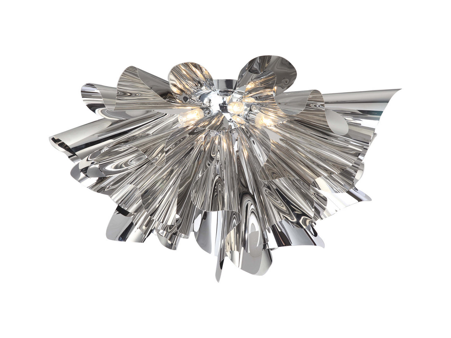 Avenue Lighting - HF1303-CH - Seven Light Flush Mount - Bowery Lane - Chrome