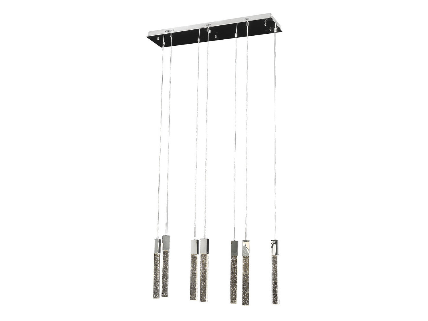 Avenue Lighting - HF1900-7-GL-CH - Seven Light Pendant - The Original Glacier Avenue - Polished Chrome