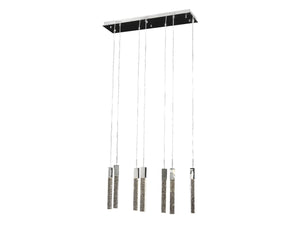 Avenue Lighting - HF1900-7-GL-CH - Seven Light Pendant - The Original Glacier Avenue - Polished Chrome