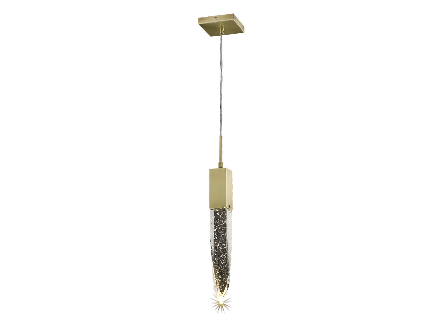 Avenue Lighting - HF1901-1-AP-BB - One Light Pendant - The Original Aspen - Brushed Brass