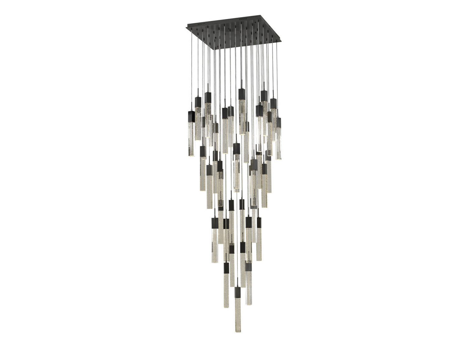 Avenue Lighting - HF1903-41-GL-DBZ - 41 Light Flush Mount Pendant - The Original Glacier Avenue - Dark Bronze