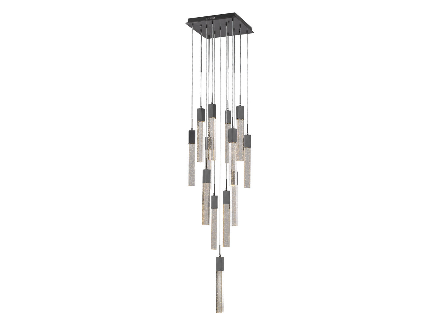 Avenue Lighting - HF1905-13-GL-DBZ - 13 Light Flush Mount/Pendant - The Original Glacier Avenue - Dark Bronze