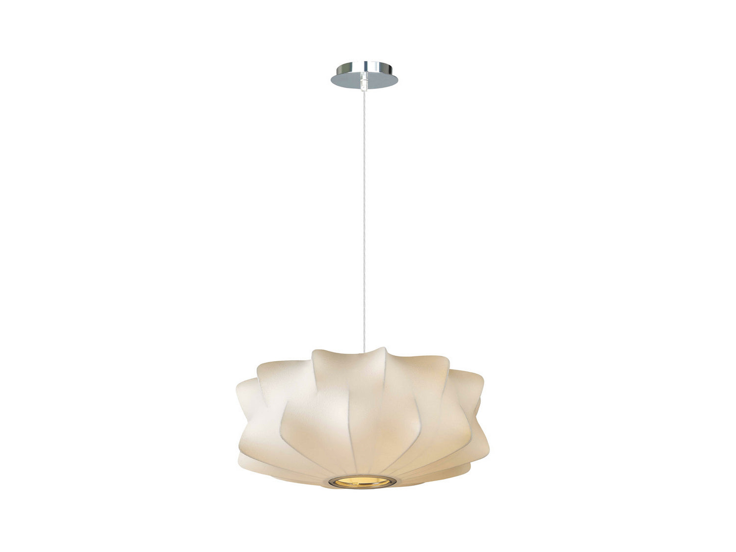 Avenue Lighting - HF2111 - Two Light Pendant - Melrose Pl. - White