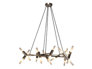 Avenue Lighting - HF6020-PN - 20 Light Chandelier - Manhattan Ave. - Polished Nickel