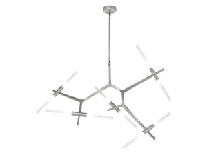 Avenue Lighting - HF8059-10-CH - LED Chandelier - San Vicente Blvd. - Matte Chrome