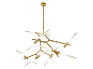 Avenue Lighting - HF8060-14-BB - 14 Light Chandelier - San Vicente - Brushed Brass