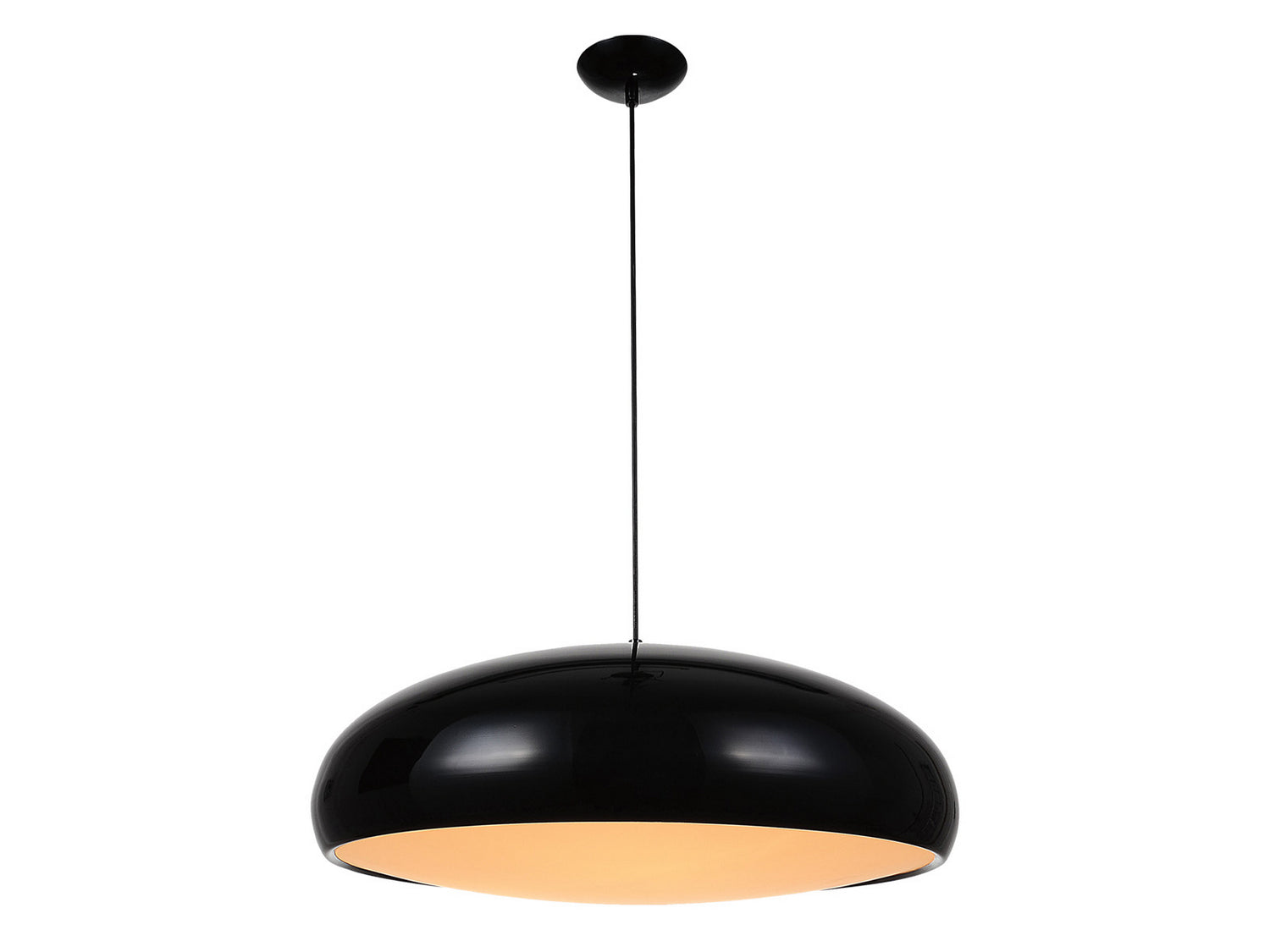 Avenue Lighting - HF9116-BK - Three Light Pendant - Doheny Ave. - Black