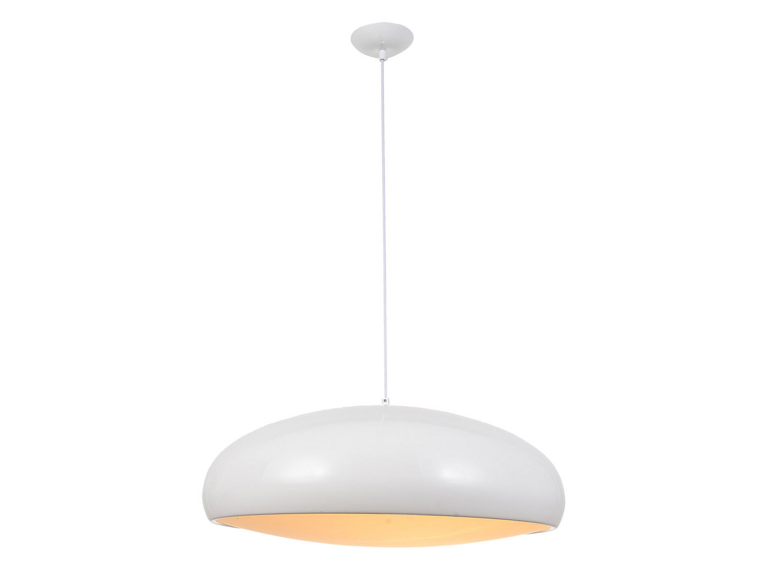 Avenue Lighting - HF9116-WT - Three Light Pendant - Doheny Ave. - White