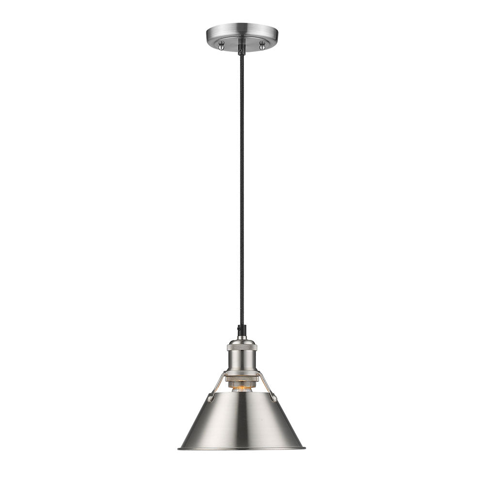 Golden - 3306-S PW-PW - One Light Mini Pendant - Orwell PW - Pewter