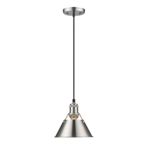 Golden - 3306-S PW-PW - One Light Mini Pendant - Orwell PW - Pewter