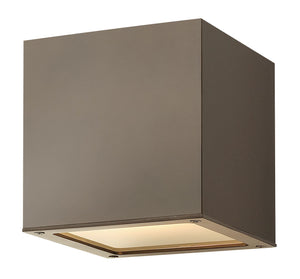 Hinkley - 1768BZ - LED Wall Mount - Kube - Bronze