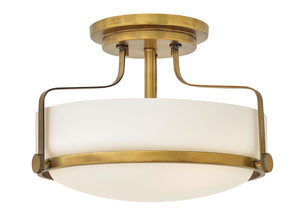 Hinkley - 3641HB - LED Flush Mount - Harper - Heritage Brass