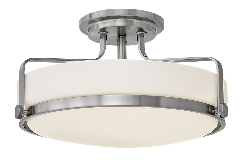 Hinkley - 3643BN - LED Semi-Flush Mount - Harper - Brushed Nickel