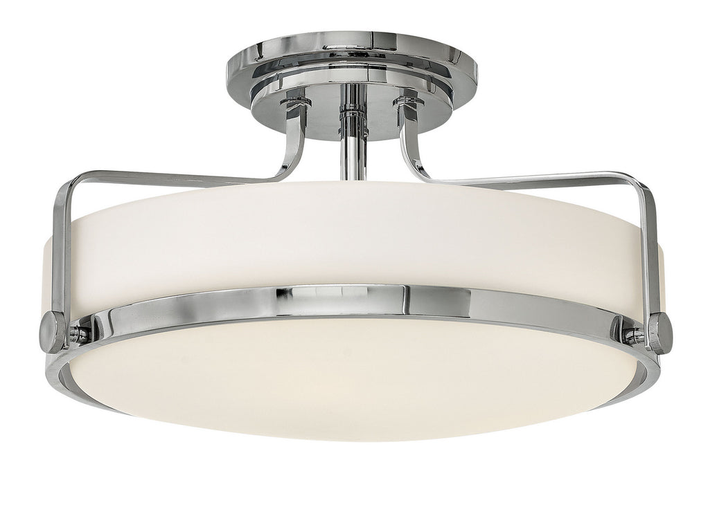 Hinkley - 3643CM - LED Semi-Flush Mount - Harper - Chrome