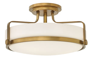 Hinkley - 3643HB - LED Flush Mount - Harper - Heritage Brass