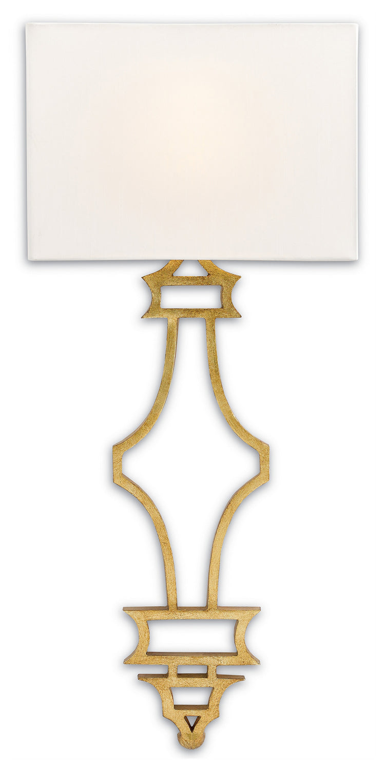 Currey and Company - 5000-0030 - One Light Wall Sconce - Eternity - Antique Gold Leaf