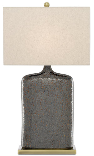 Currey and Company - 6000-0094 - One Light Table Lamp - Musing - Rustic Metallic Bronze