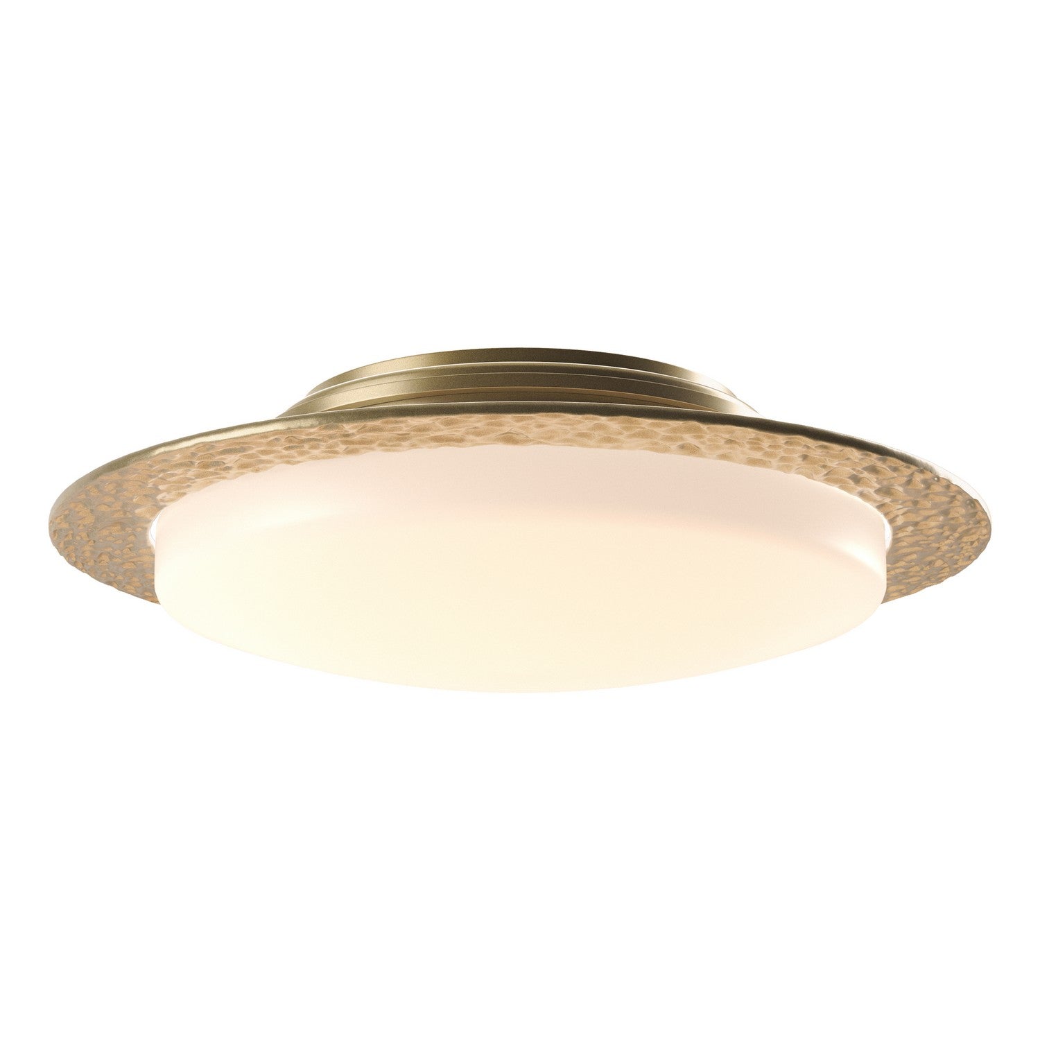 Hubbardton Forge - 126737-SKT-84-GG0097 - Two Light Semi-Flush Mount - Oceanus - Soft Gold