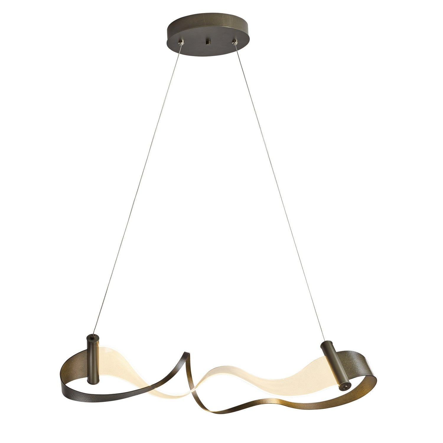 Hubbardton Forge - 139833-LED-STND-07 - LED Pendant - Zephyr - Dark Smoke