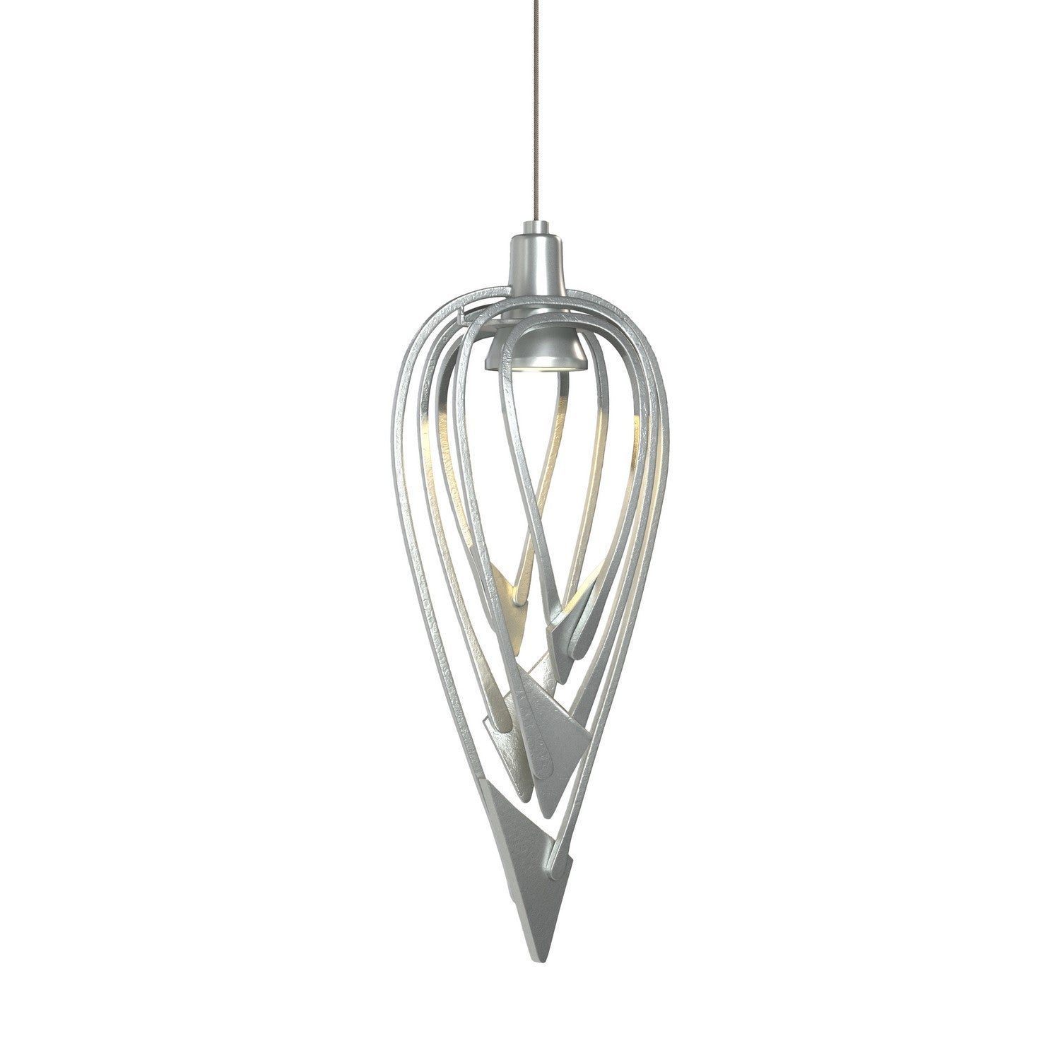 Hubbardton Forge - 161170-SKT-STND-82 - One Light Mini Pendant - Amulet - Vintage Platinum